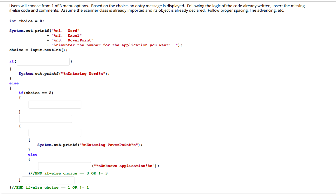 Solved Given the following code, what are the lines of | Chegg.com