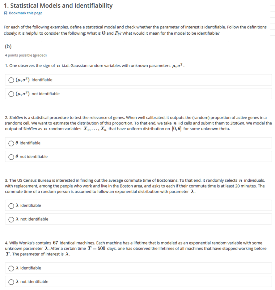 1-statistical-models-and-identifiability-for-each-of-chegg