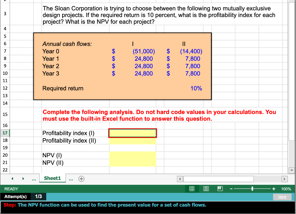 Solved PLEASE ANSWER IN EXCEL FORM WITH EXACT FORMULAS USED | Chegg.com