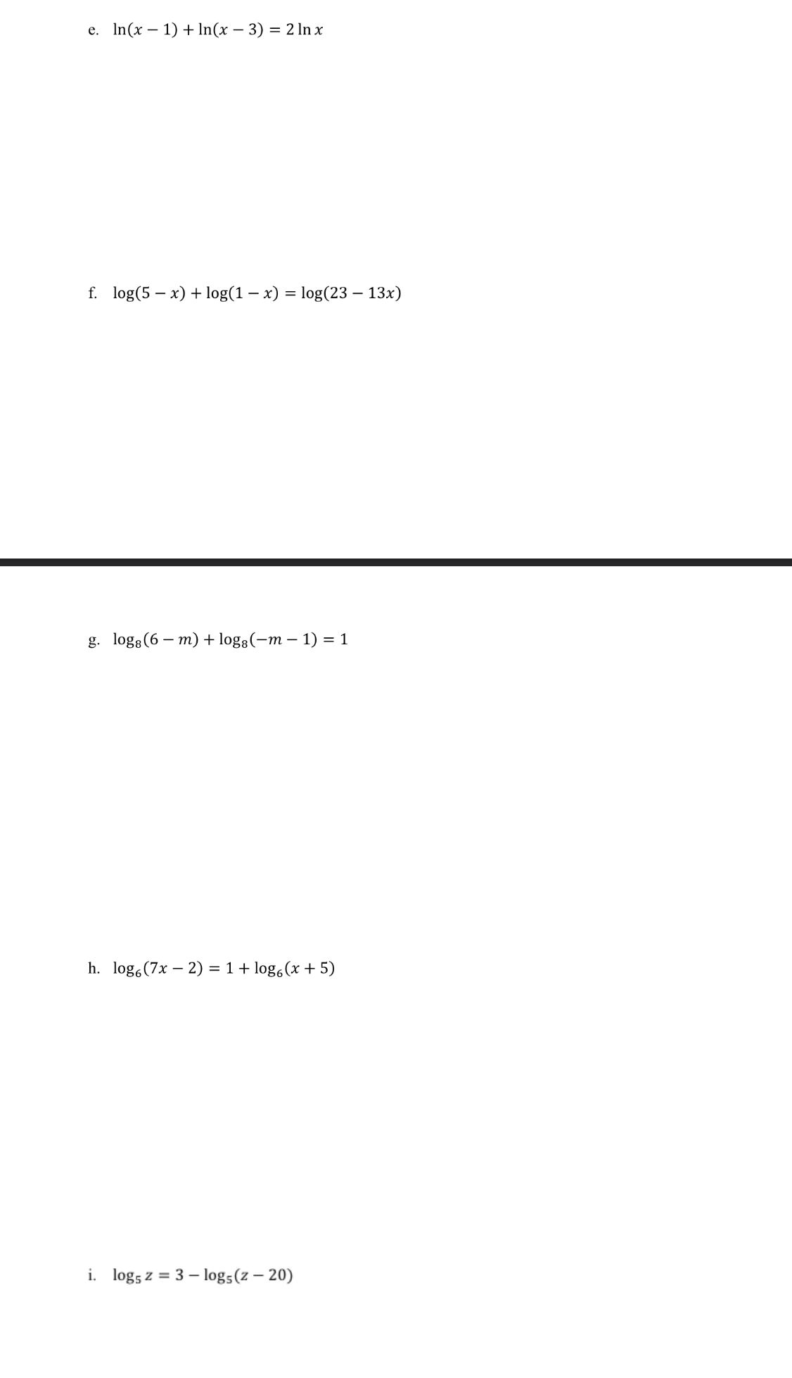 Solved Use the properties of logarithms to simplify and then | Chegg.com