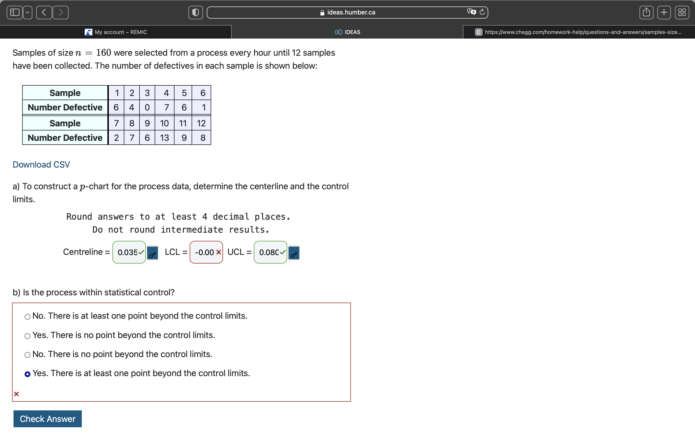 N160 Calculation Example Solved Samples of size n=160 were selected from a process | Chegg.com