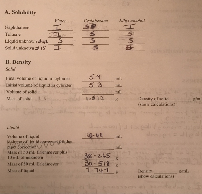 experiment 2 identification of substances by physical properties