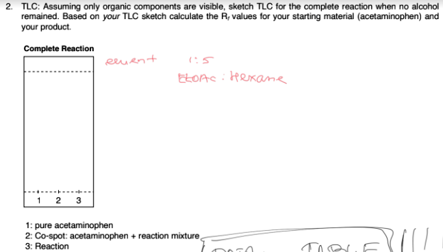 Solved Please Predict Tlc Result And Give Rf Values For E Chegg Com