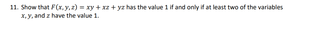 write the value of x y z if