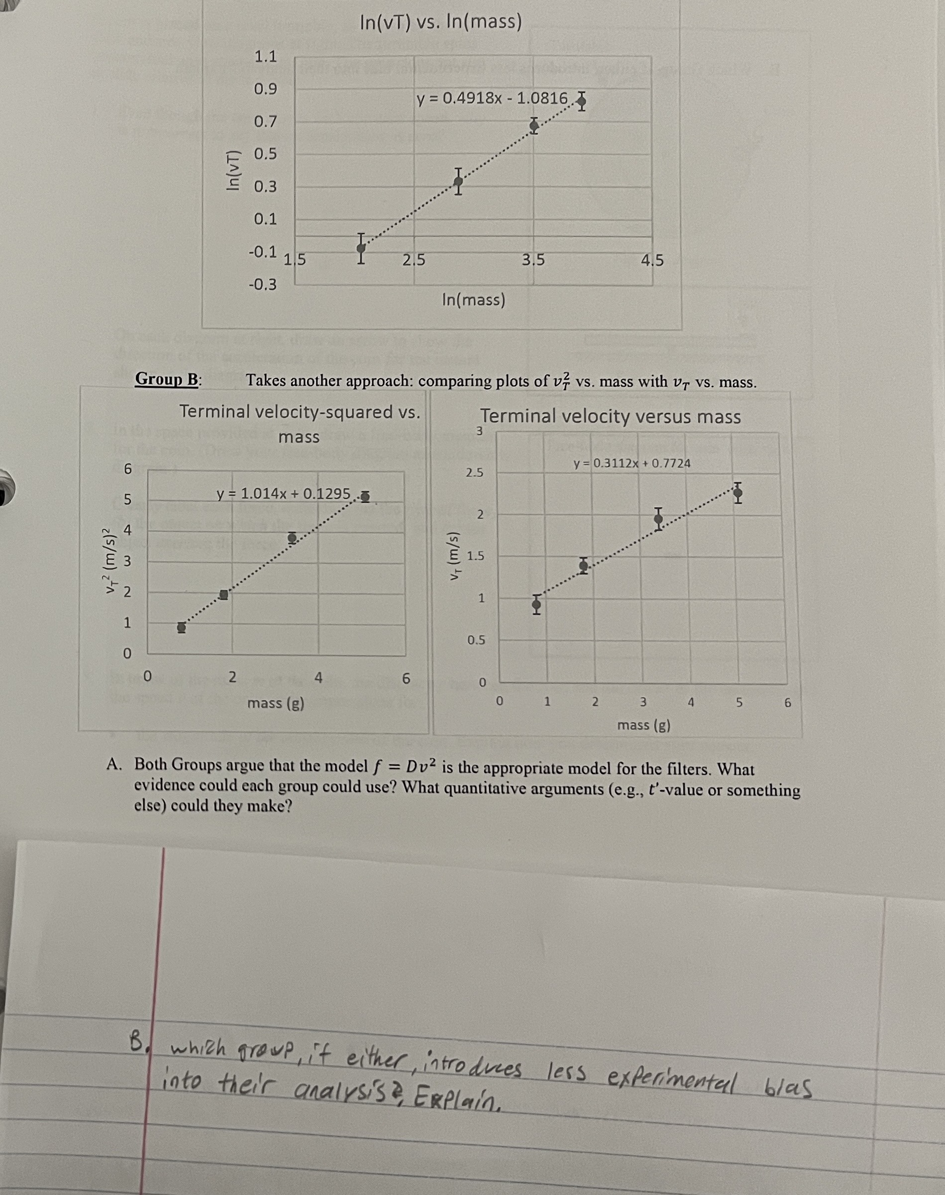 answer 2 A and B. starts on the bottom left page and | Chegg.com