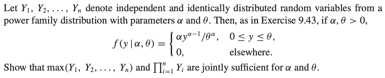 Solved Let Y1,Y2,…,Yn Denote Independent And Identically | Chegg.com