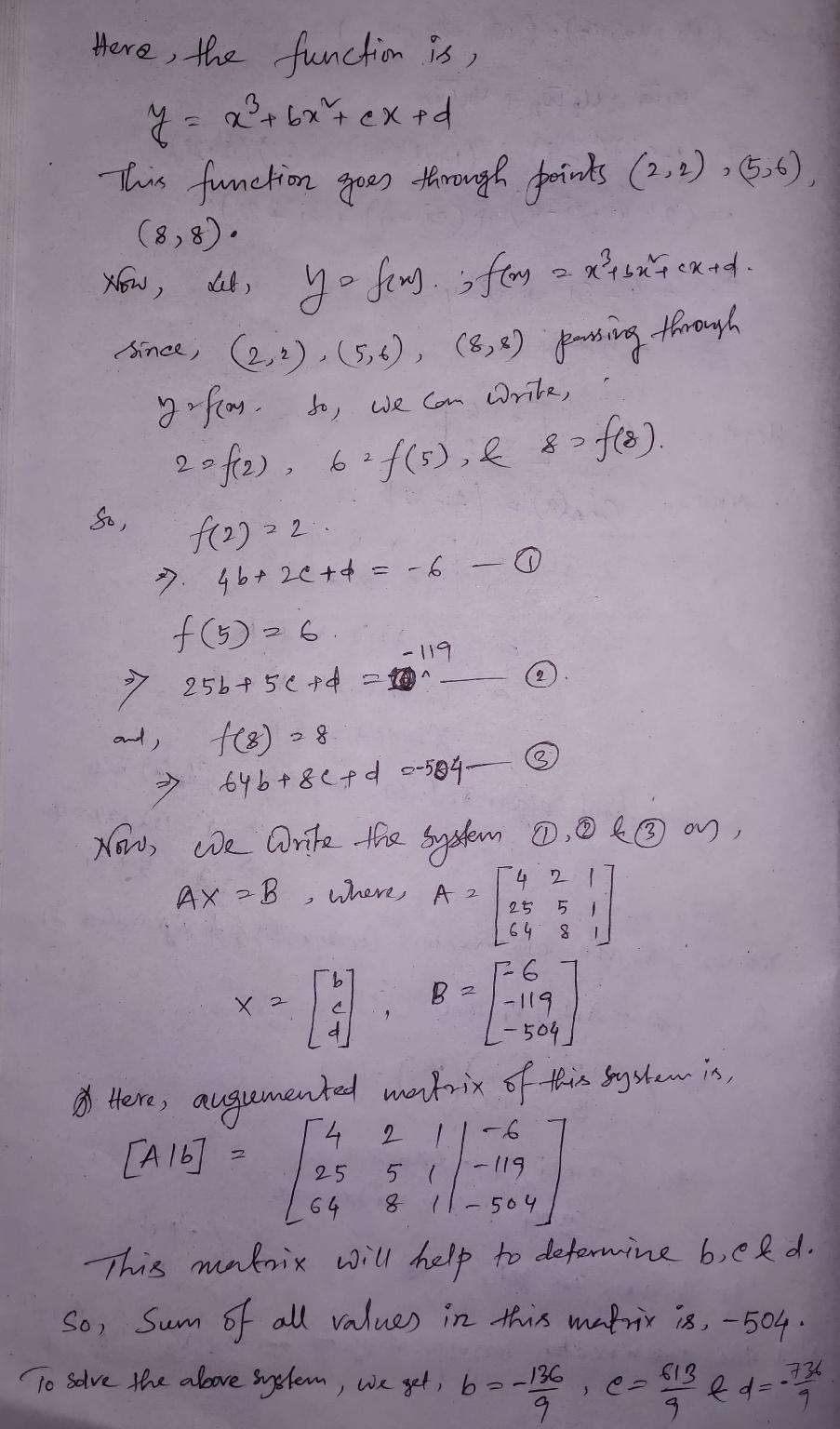 Solved Here, the function is, x 6x7 extd This function goes | Chegg.com