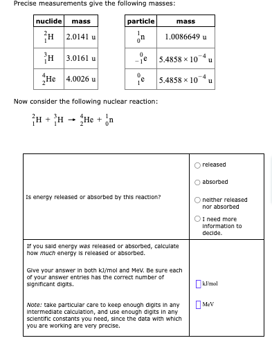 Solved Now Consider The Following Nuclear Reaction: | Chegg.com