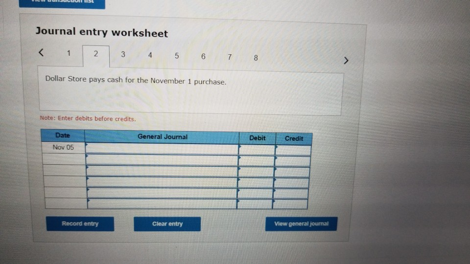 Solved Following are the merchandising transactions for