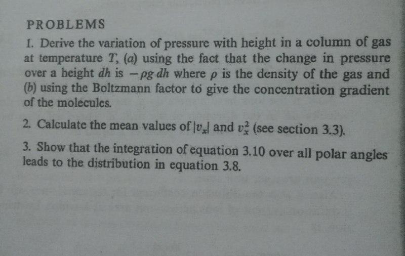 Solved PROBLEMS 1. Derive the variation of pressure with | Chegg.com