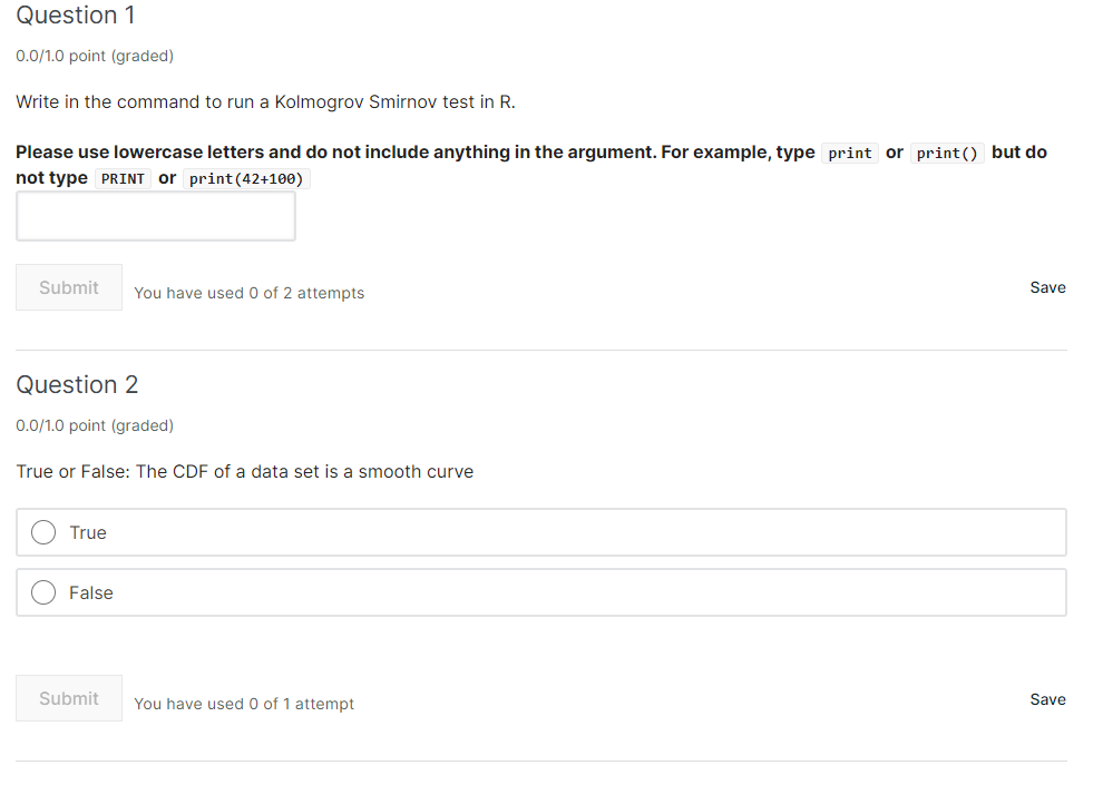 Solved Question 1 O points possible (ungraded) Which of | Chegg.com