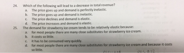 Solved Which of the following will lead to a decrease in | Chegg.com
