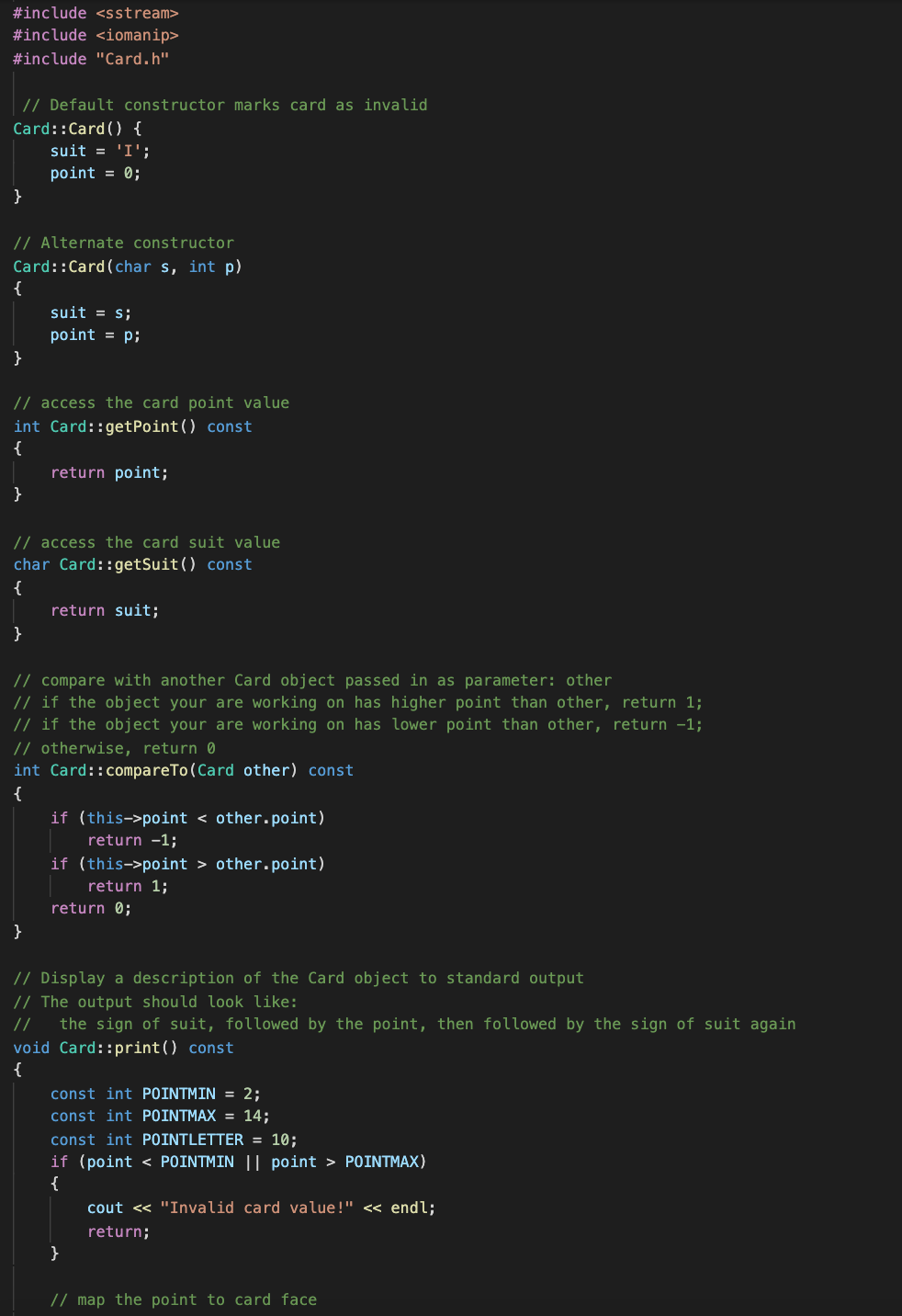 Solved Problem Statement Write a program that plays a simple | Chegg.com