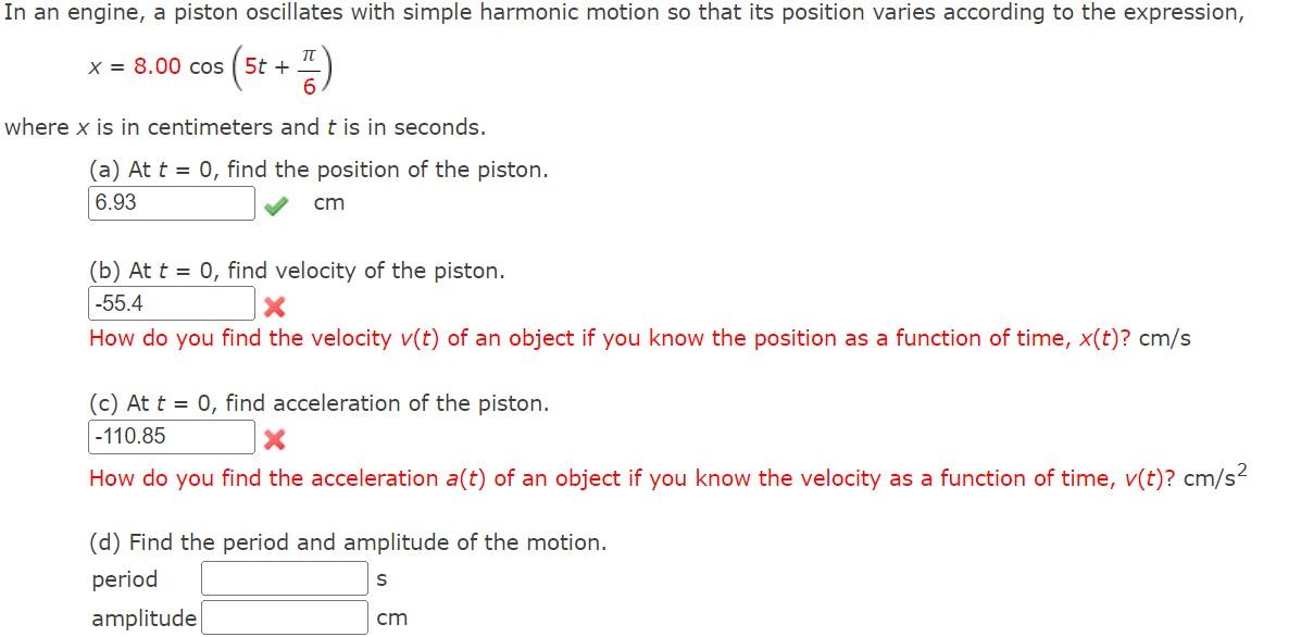 solved-in-an-engine-a-piston-oscillates-with-simple-chegg