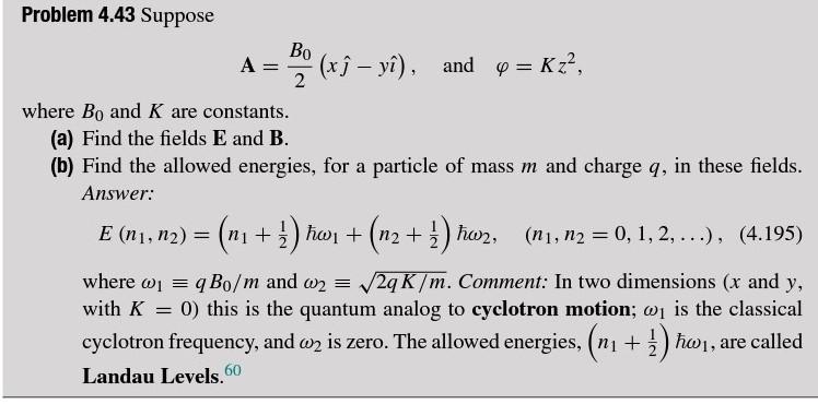 Solved Problem 4.43 Suppose Во A= = (x ſ – Yî), And Q = K22, | Chegg.com