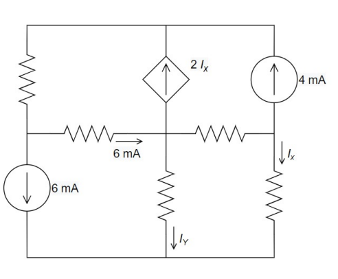 Solved Determine Iy in the following circuits: i. I dix boy | Chegg.com