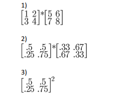 Matrix Operations 3q Rq Rp Problems Solved Please answer this question. Homework Problems: Now, | Chegg.com