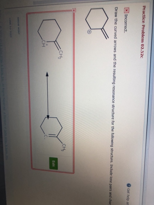 Solved Draw the arrows and resulting resonance structure | Chegg.com