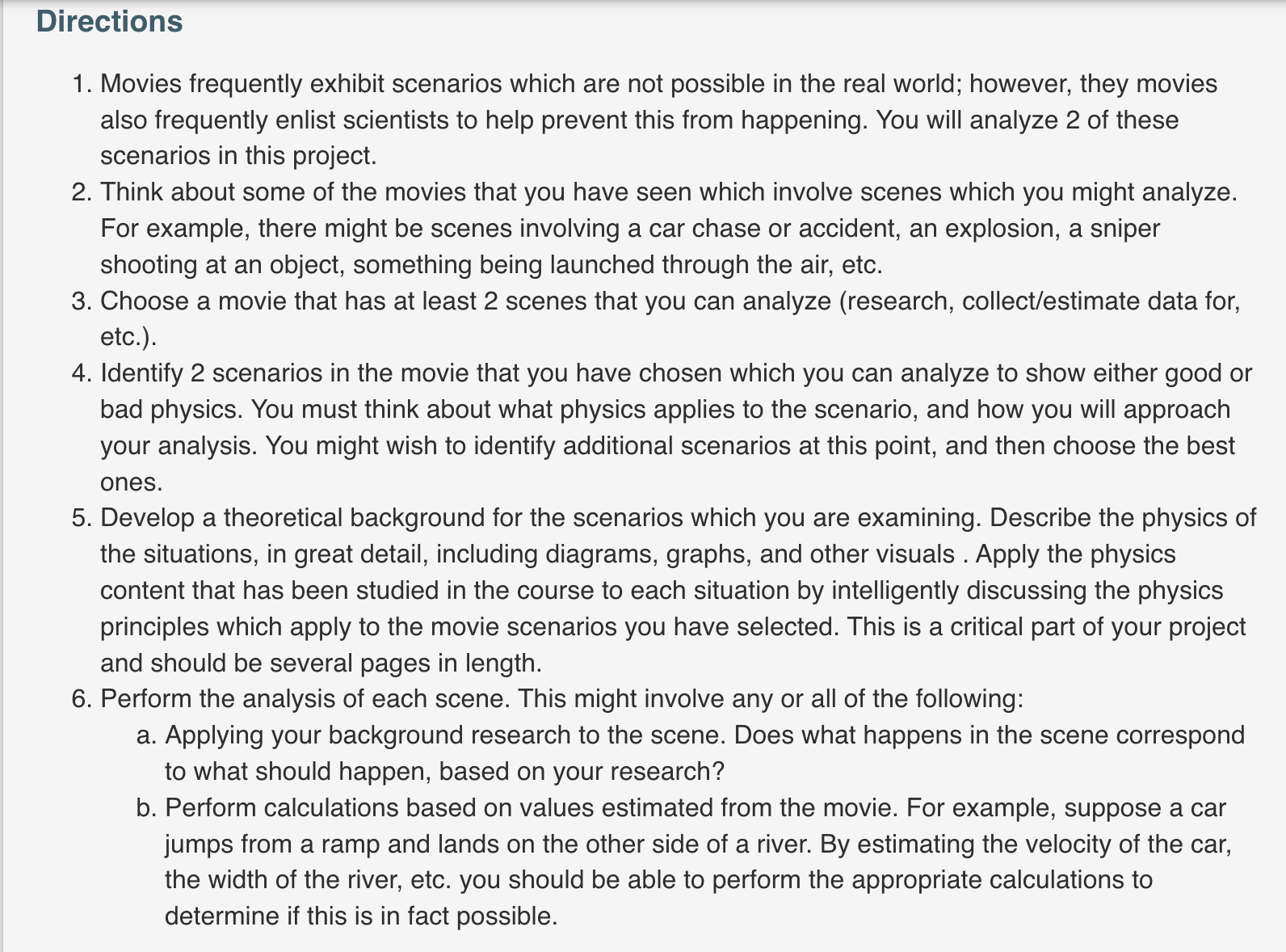 Solved Submit a few paragraph research paper about a movie | Chegg.com