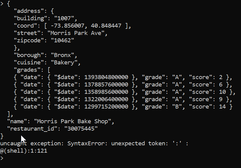 Solved Write A MongoDB Query To Display The Fields | Chegg.com