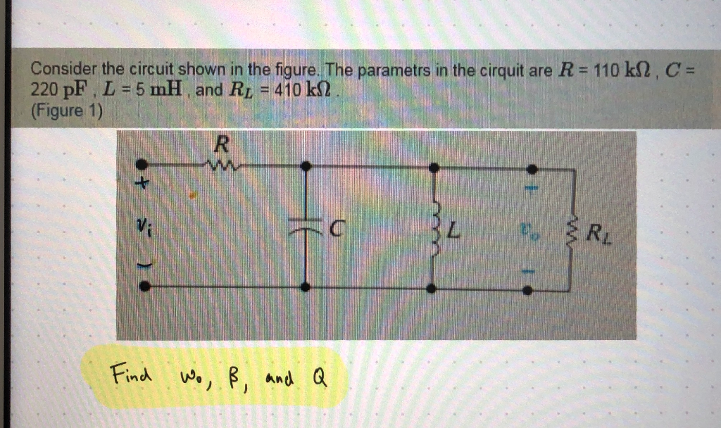 Solved Consider the circuit shown in the figure. The | Chegg.com