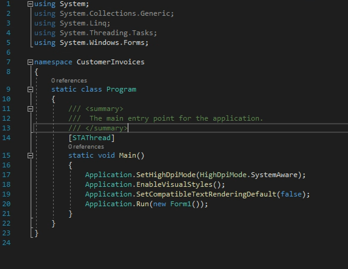 Solved 2. Design the form 1. Open the project that's in the | Chegg.com