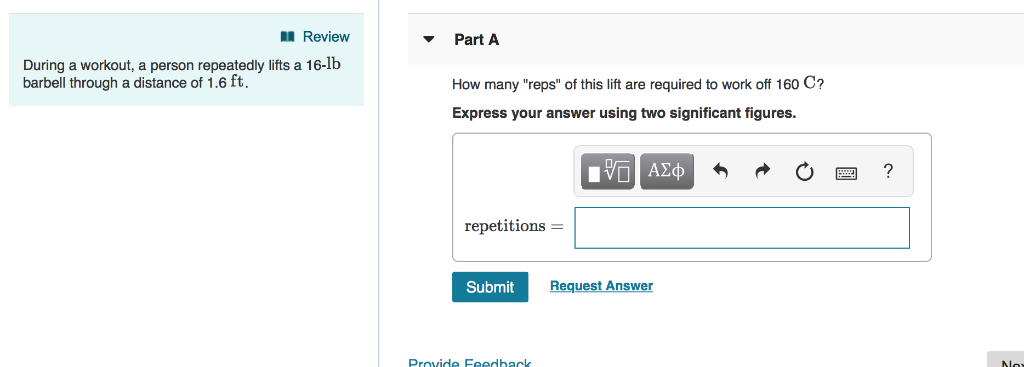 Solved During a workout, a person repeatedly lifts a 16-lb | Chegg.com