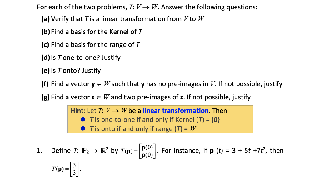 Solved For The Problem T V W Answer The Following Qu Chegg Com
