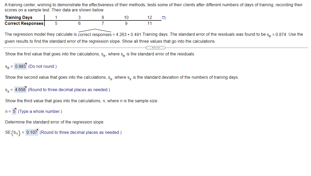 Solved A training center, wishing to demonstrate the | Chegg.com