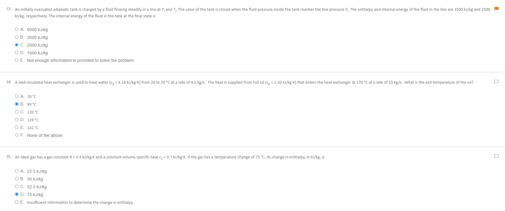 Solved Would love it if ﻿you could double check my ﻿answers. | Chegg.com