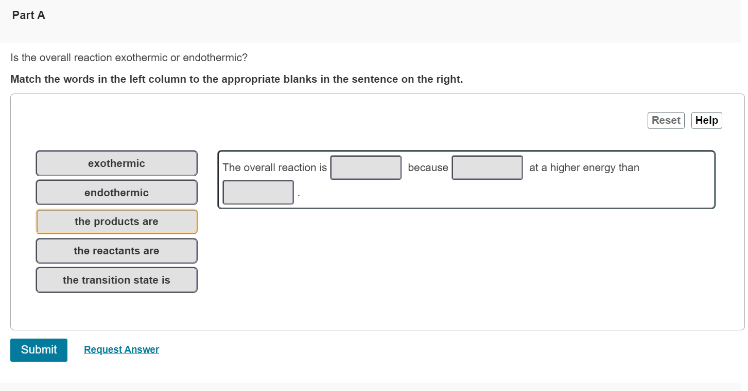Solved For the following reaction studied in the gas phase | Chegg.com