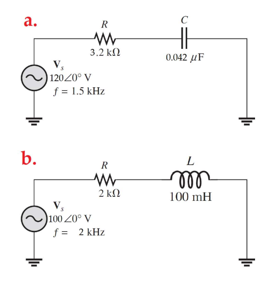 Solved In The Circuits A. And B. Which Are Shown Below: A. | Chegg.com