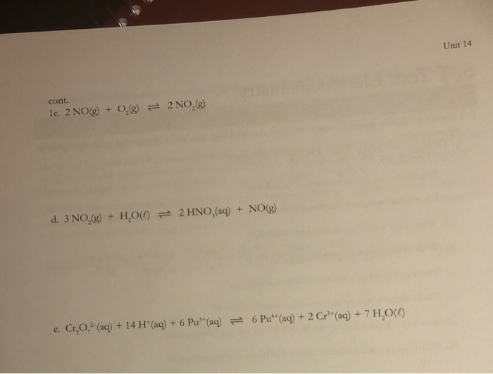 Solved Self Test: Electrochemistry 1. Determine what is | Chegg.com