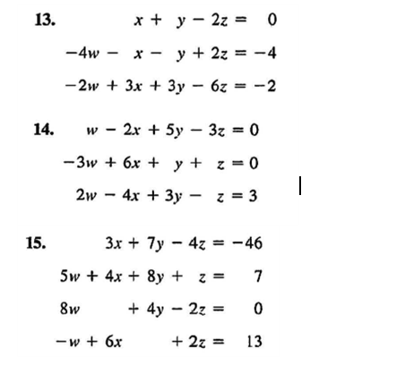 Solved Find the solution using the Gaussian elimination | Chegg.com