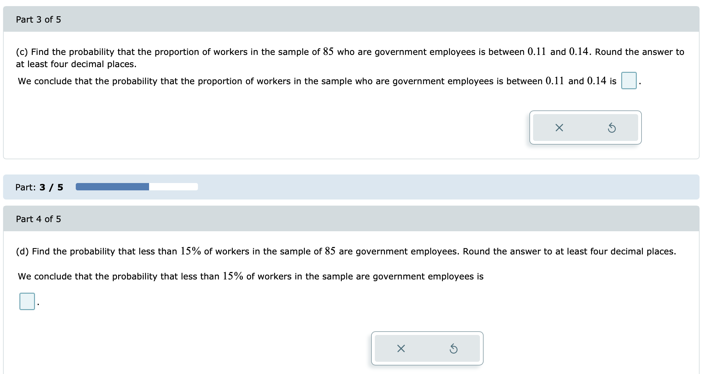 Solved Government workers The Bureau of Labor Statistics
