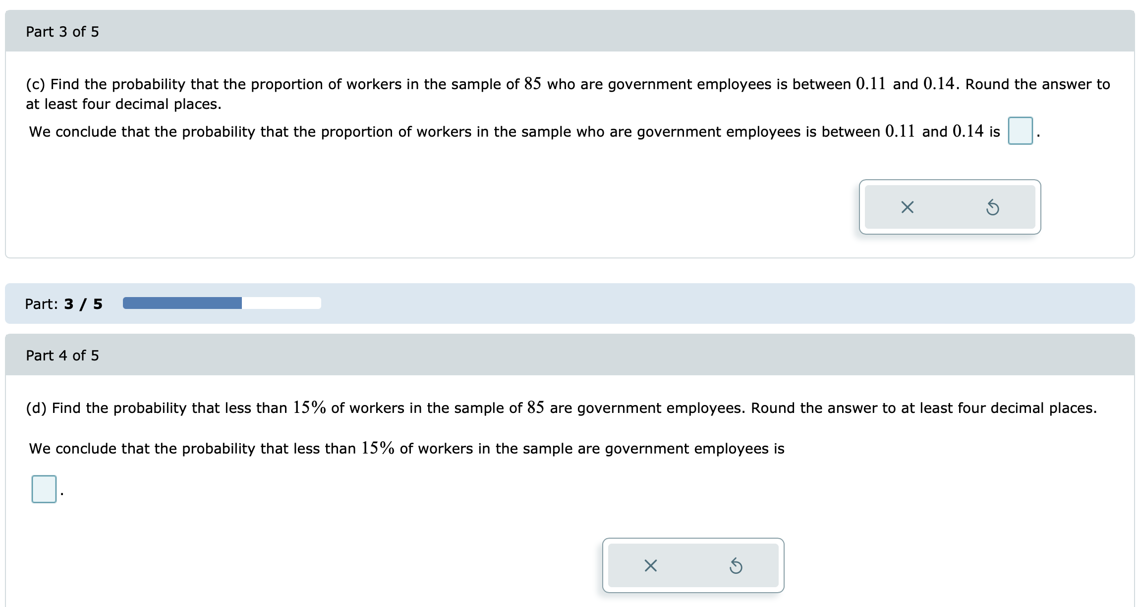 Solved Government Workers: The Bureau Of Labor Statistics | Chegg.com