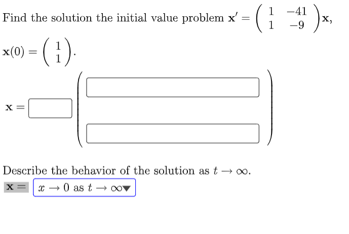 Solved Find The Solution The Initial Value Problem | Chegg.com