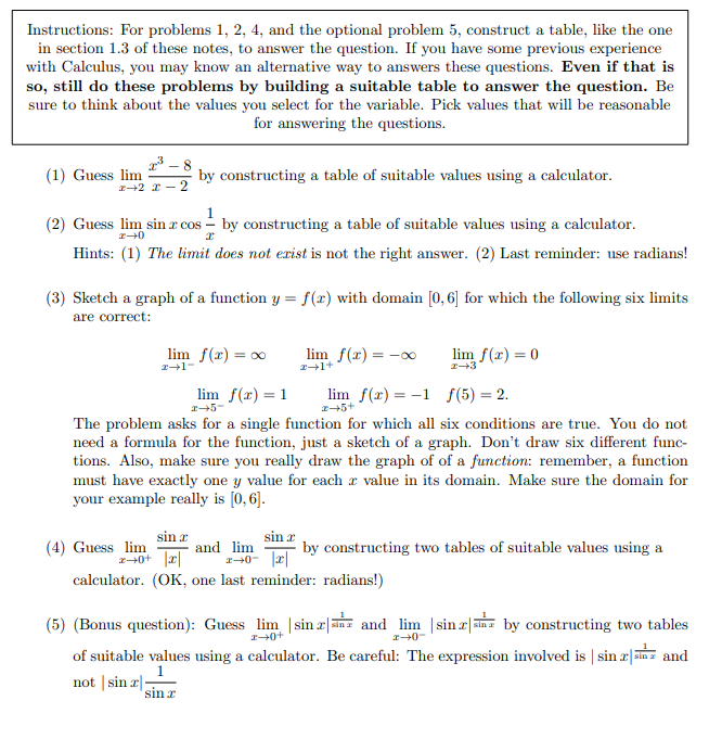 Solved Instructions: For problems 1,2,4, and the optional | Chegg.com