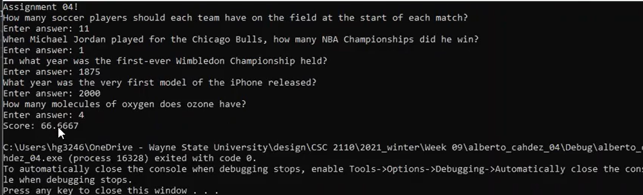 Solved alberto_cahdez_04.cpp X question_answer.txt | Chegg.com
