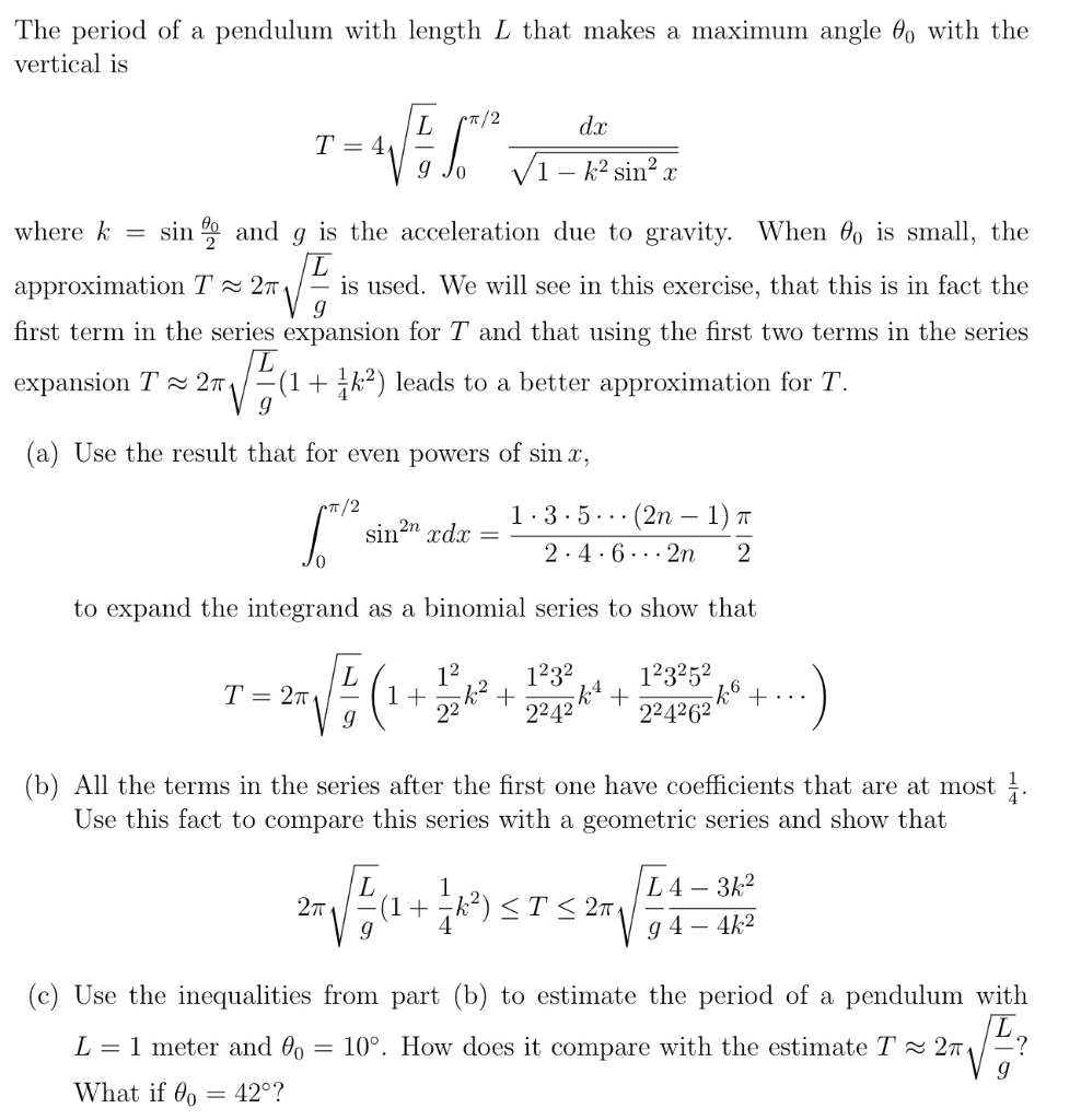 solved-the-period-of-a-pendulum-with-length-l-that-makes-a-chegg