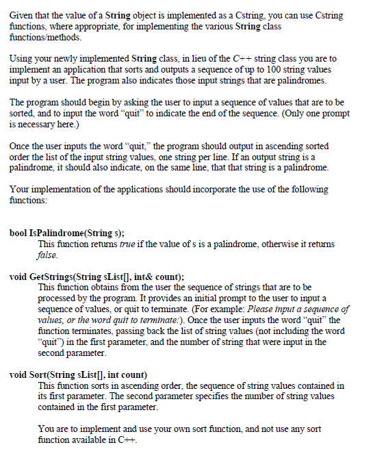 Solved For this assignment you are to modify the class | Chegg.com