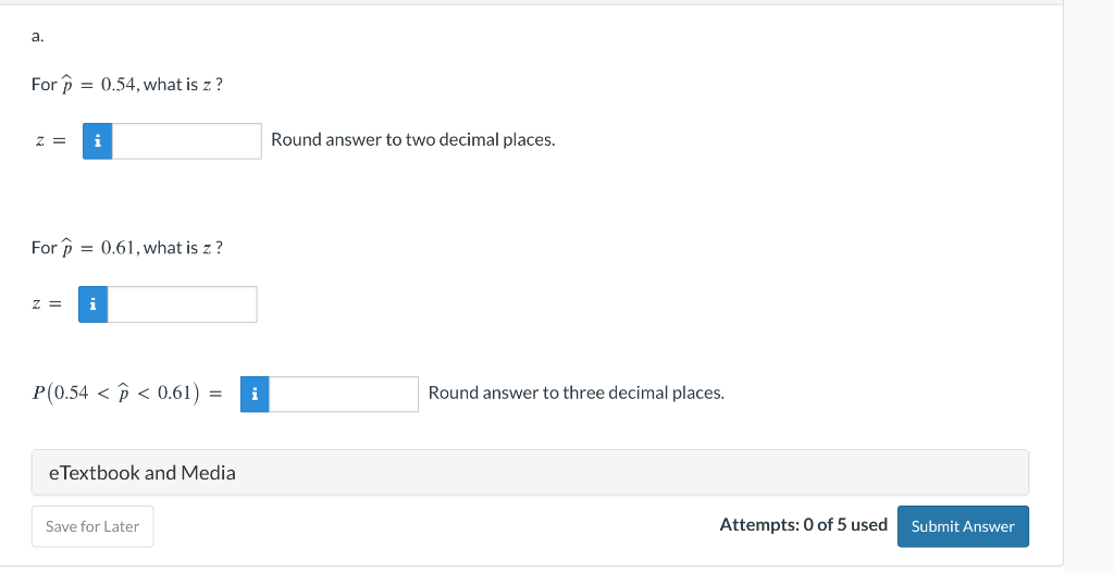 solved-for-p-0-54-what-is-z-z-for-p-0-61-what-is-z-chegg