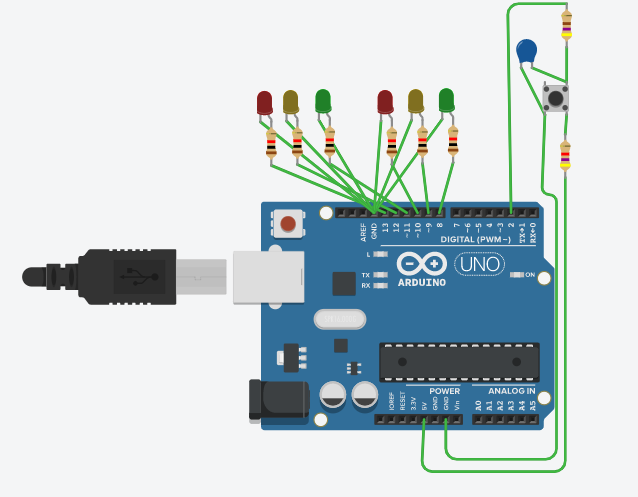 Below is my Arduino Program for a 2-way traffic | Chegg.com