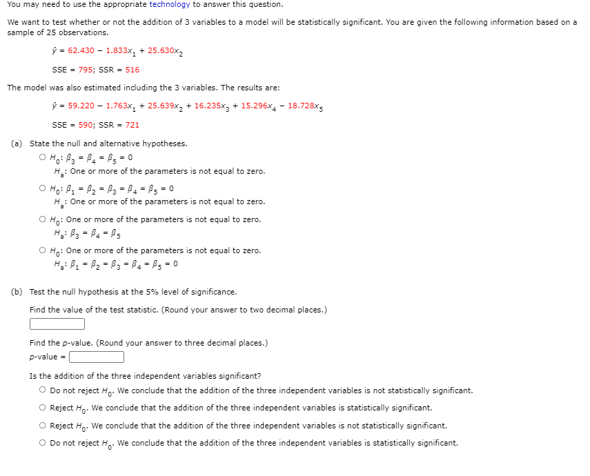 Solved You may need to use the appropriate technology to | Chegg.com