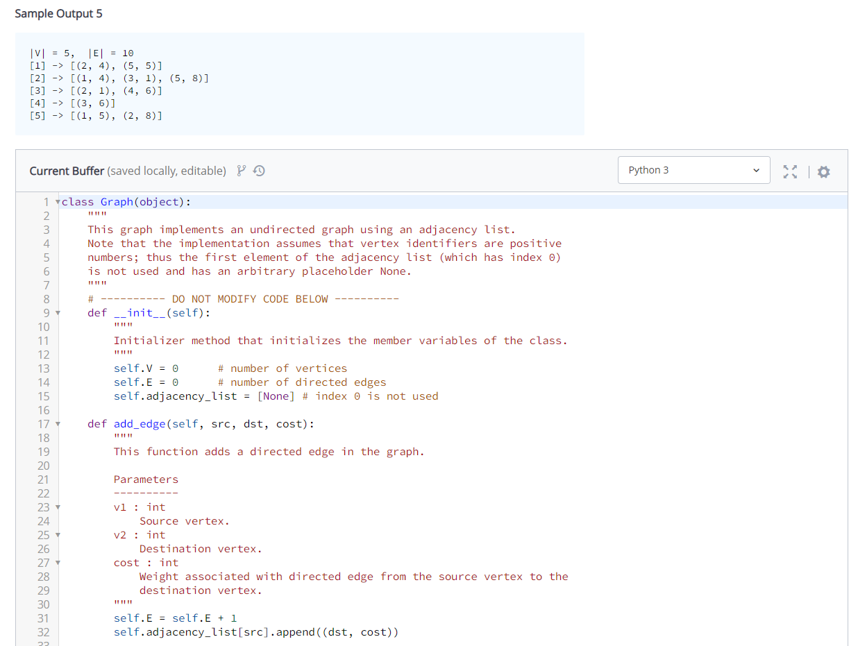 solved-you-are-tasked-to-define-methods-of-a-graph-class-chegg