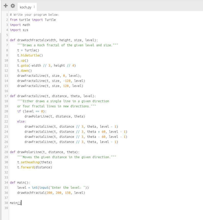 Solved Python Exercise 7.3 I posted a picture of the code | Chegg.com