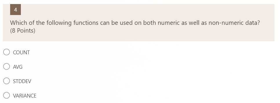 Solved 2 What type of query gets information from a | Chegg.com