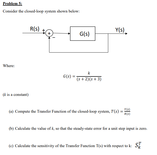 solved-consider-the-closed-loop-system-shown-below-where-chegg