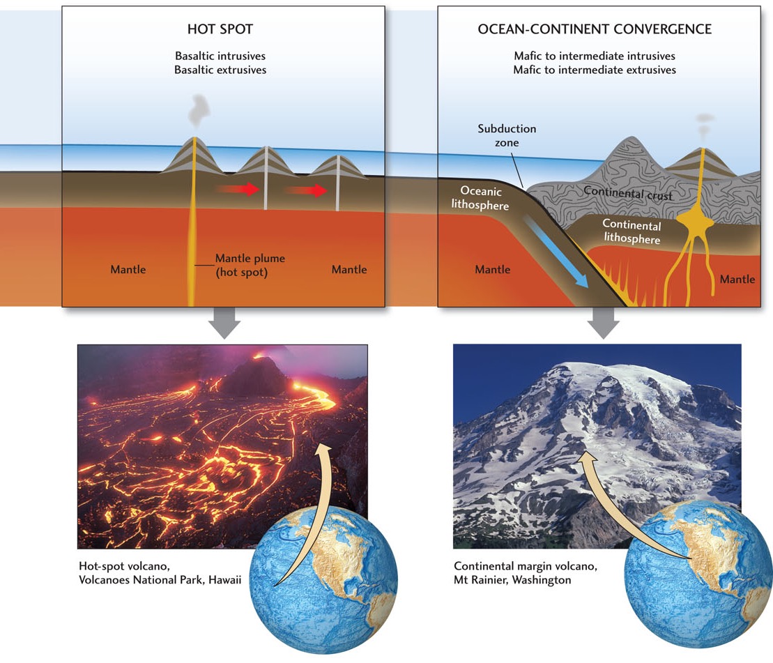 Solved Briefly describe all four different plate tectonic | Chegg.com