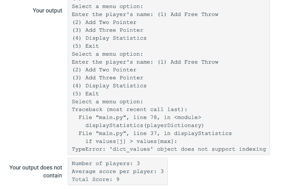 Solved Help with improving my python coding: Directions: In | Chegg.com